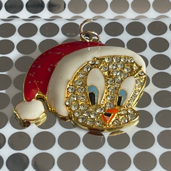 Vintage Warner Brothers Tweetie Bird Necklace Pandant Charm B#4 - Picture 6 of 6